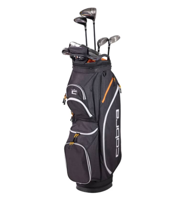 Cobra FLY-XL Black/Gold Men's Package Set 