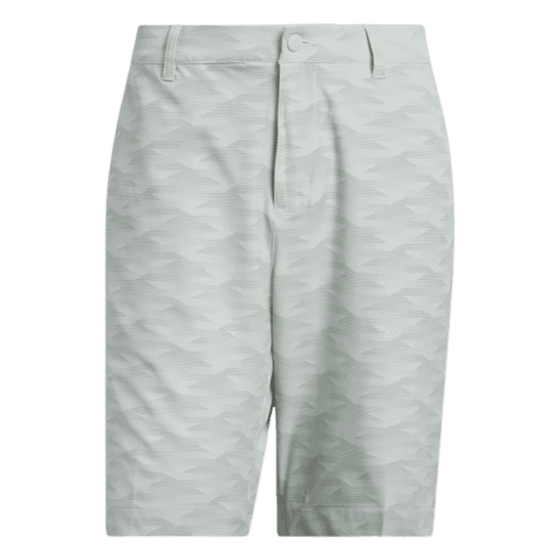 adidas Ultimate365 Printed Golf Shorts Silver