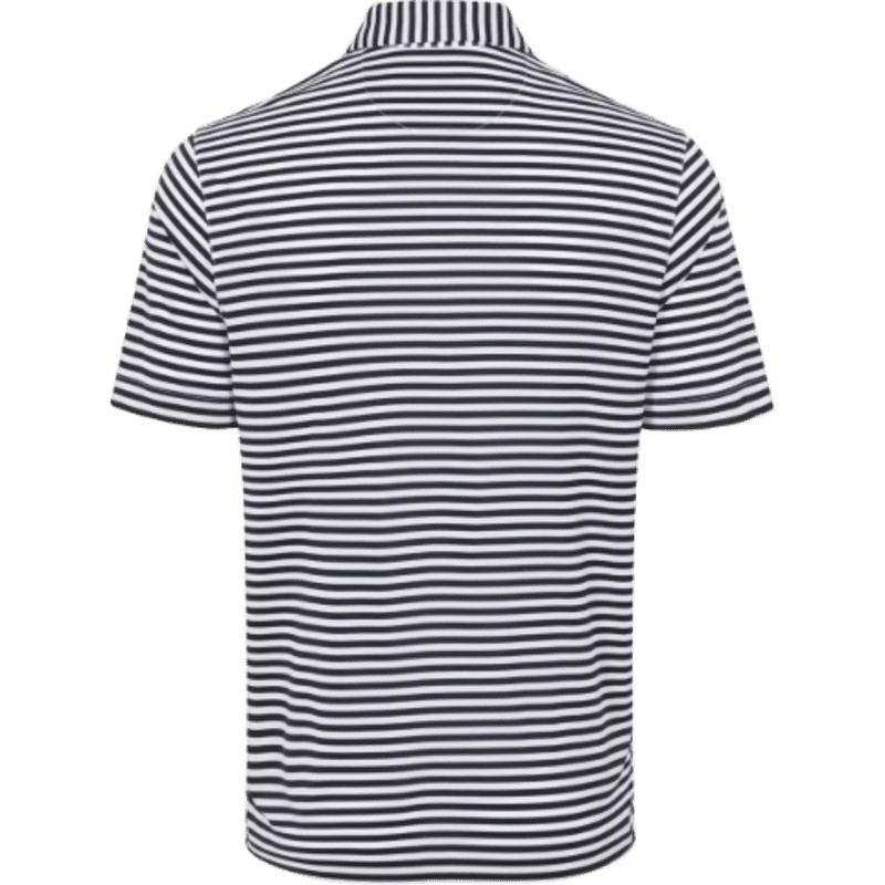 Greg Norman ML75 Recycled Microlux Stripe Men's Polo Navy/White
