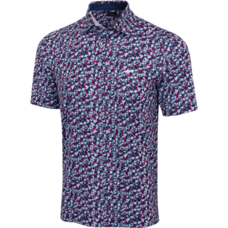 Greg Norman ML75 Ventilated Prestige Men's Polo Navy