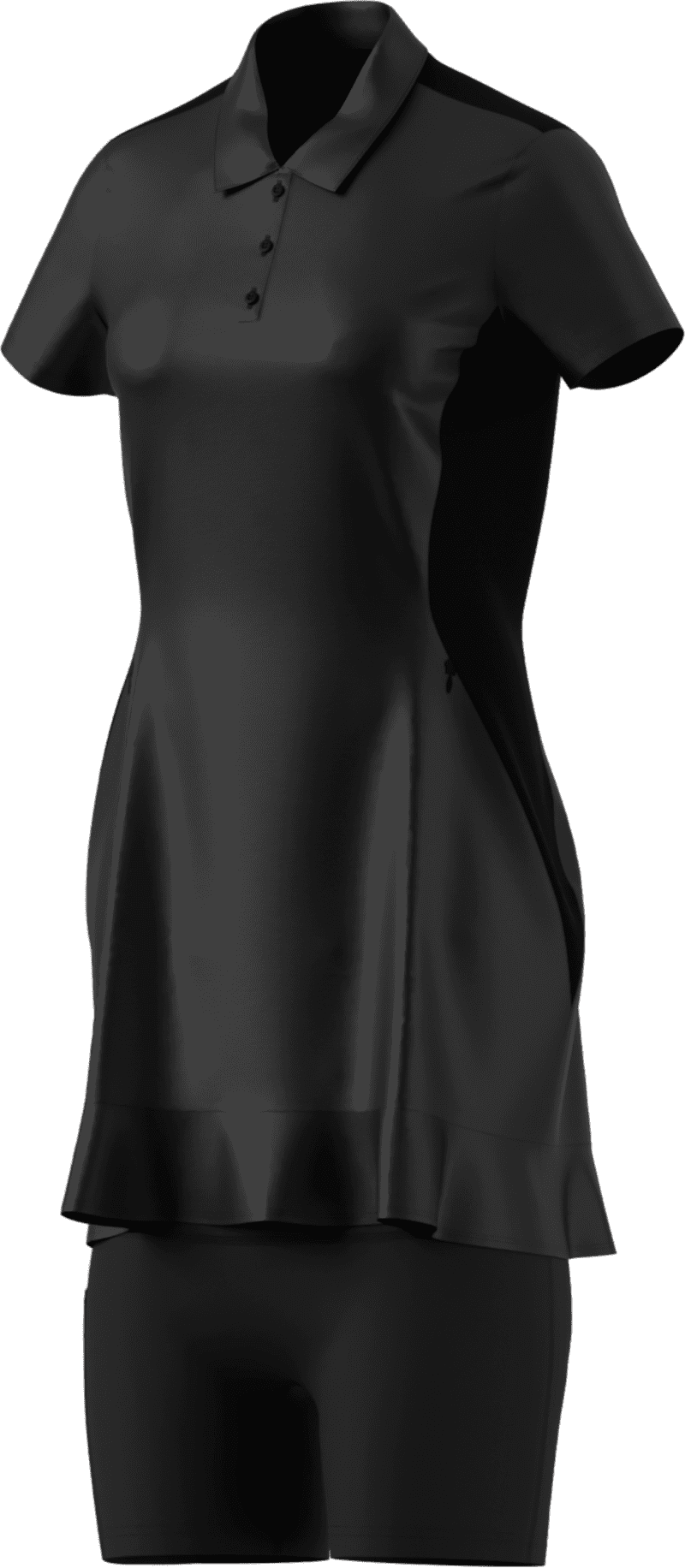 adidas Ultimate365 Solid Ladies Black Dress