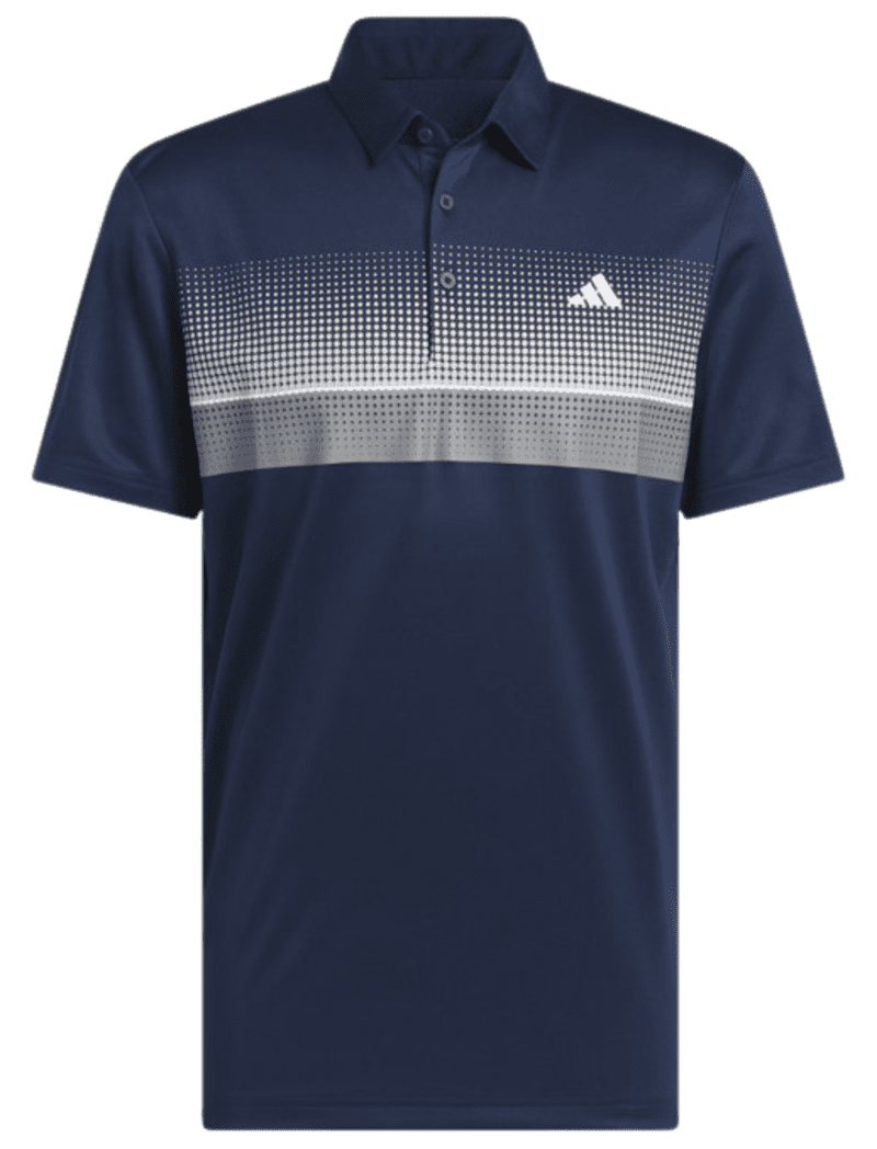 adidas Performance Allover Print Men's Polo Shirt Navy