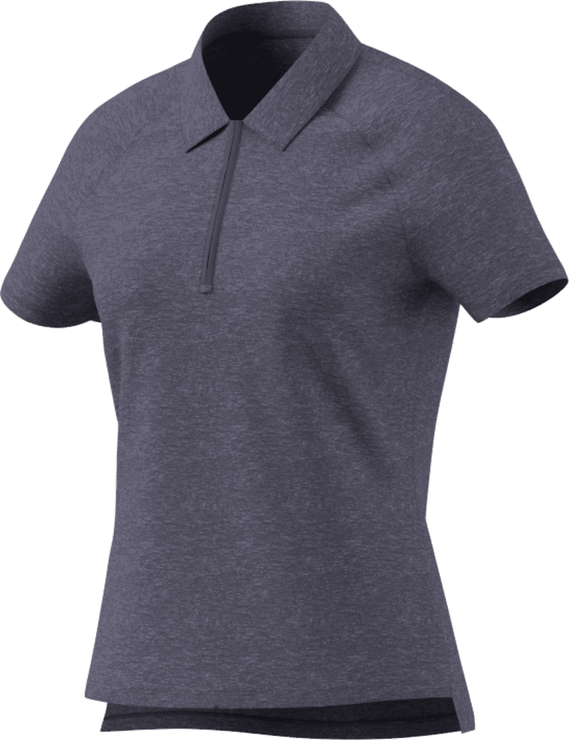 adidas Ultimate365 Heather Twist Ladies Plum/Violet Shirt