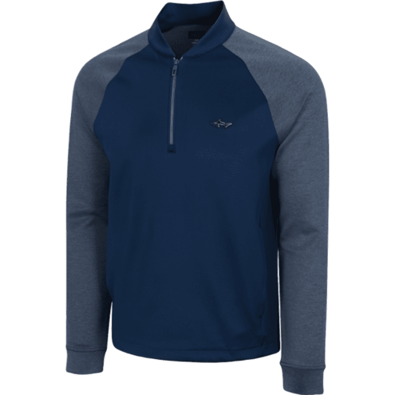 Greg Norman Eagle Tech Men's Quarter Zip (Navy)