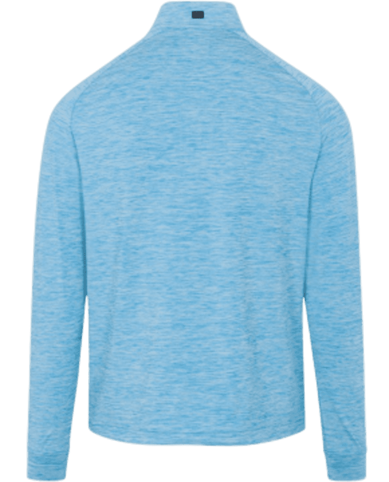Greg Norman Clubhouse Quarter Zip (Perfect Sky/Heather)