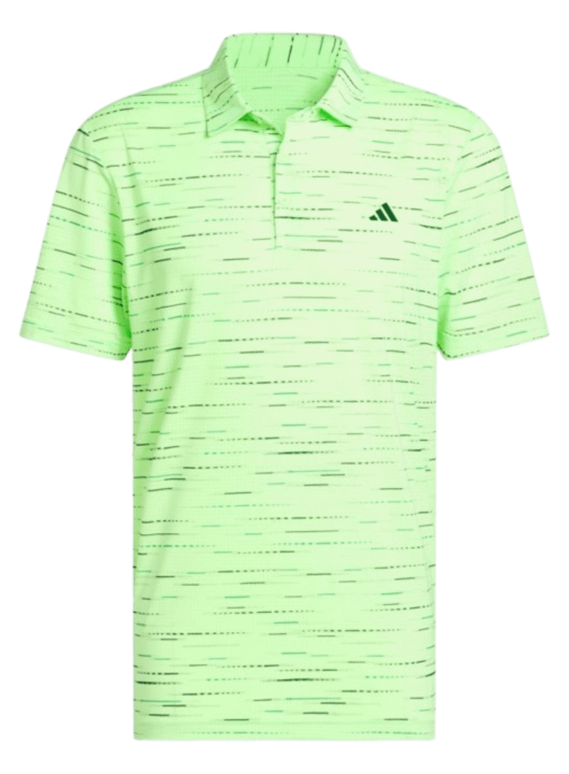 adidas Ultimate365 Mesh Glimmer Print Men's Shirt (Lime Burst)
