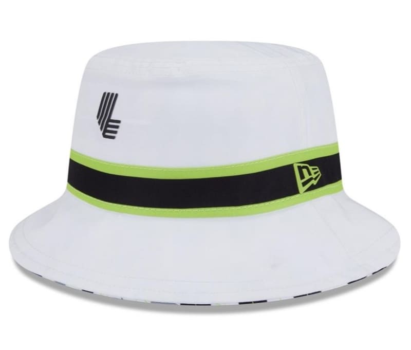 New Era LIV Men's White Bucket Hat