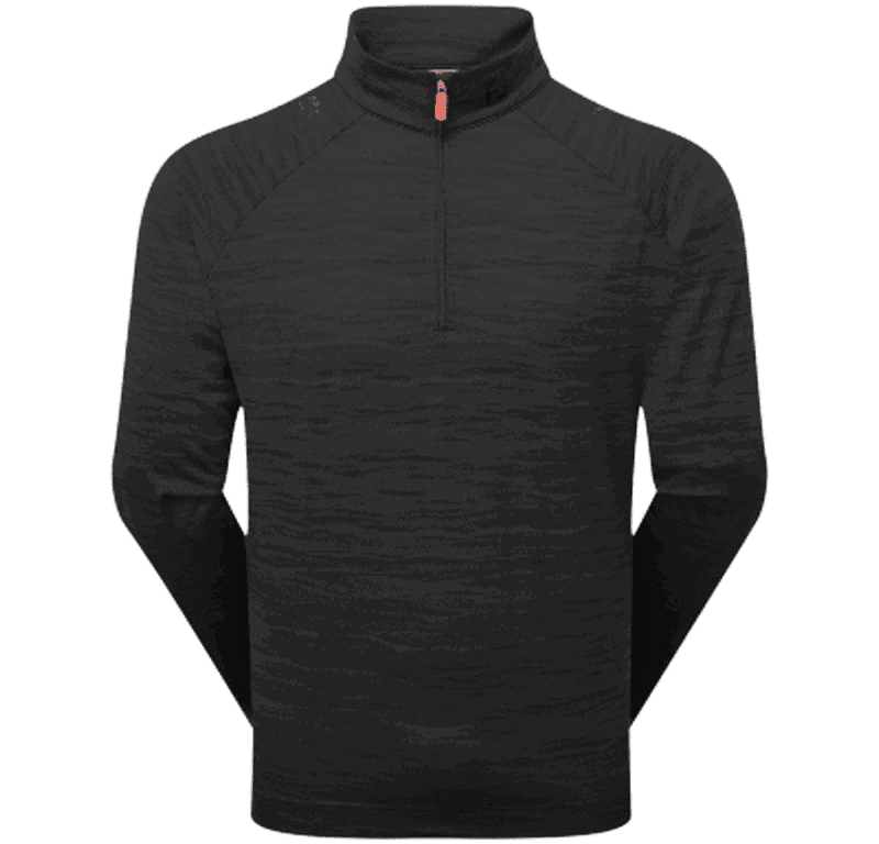 FootJoy Wave Jacquard Chill-Out Zip Neck Men's Golf Sweater
