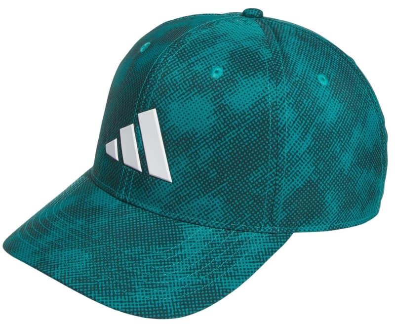  Adidas Tour Print Snapback Cap (Pure Teal)