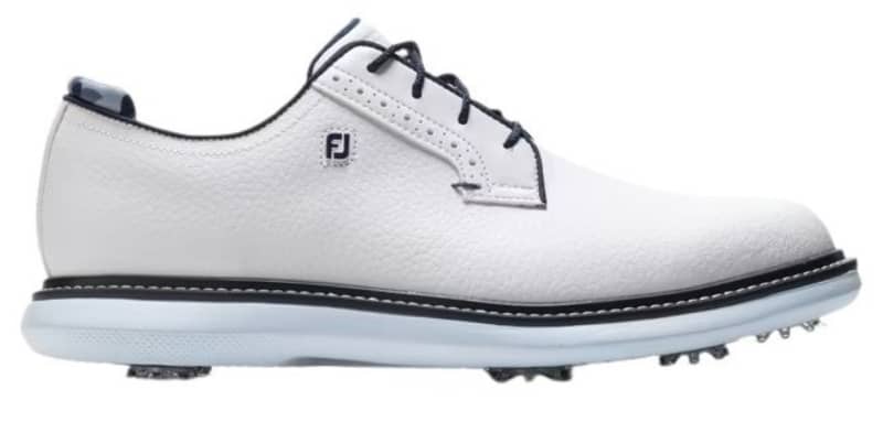 Footjoy Traditions Blucher Men's Golf Shoes (White Sky Blue Camo)