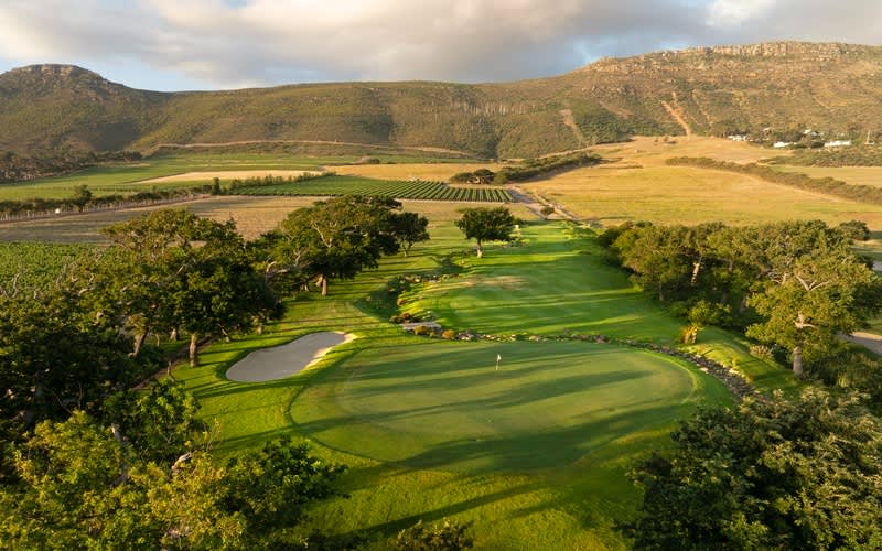 The Flook Steenberg Experience - 18 Holes + Halfway House + Steenberg Tux Towel + Bottle of Steenberg Wine