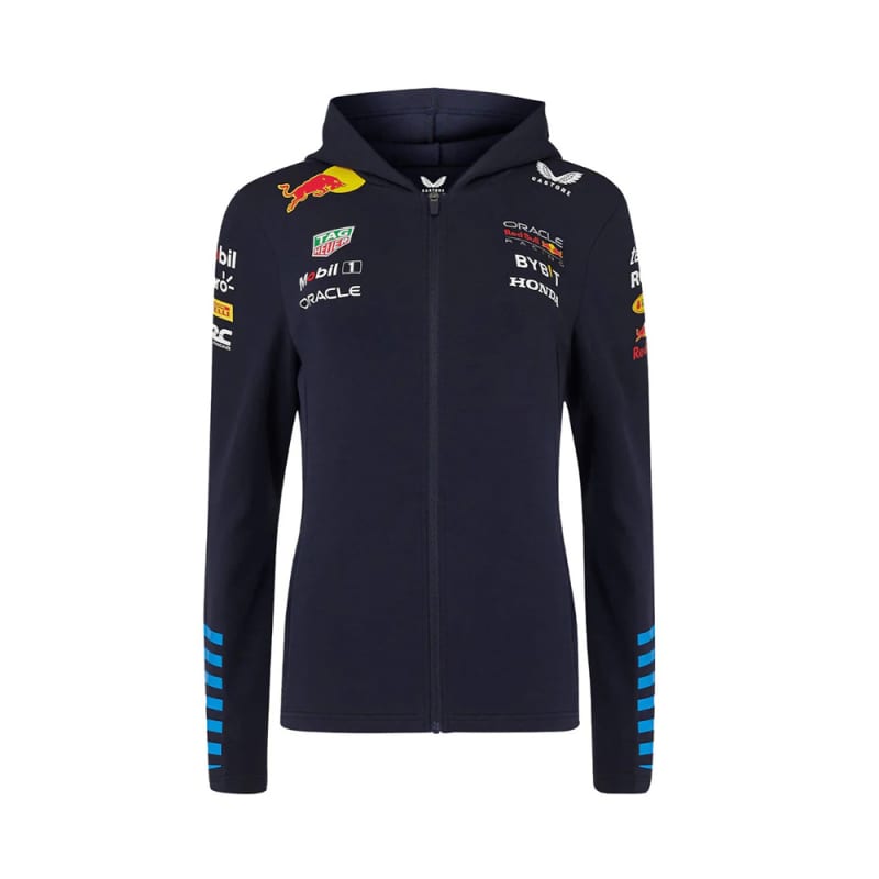 Ladies Red Bull Team Full Zip Hoodie 2024