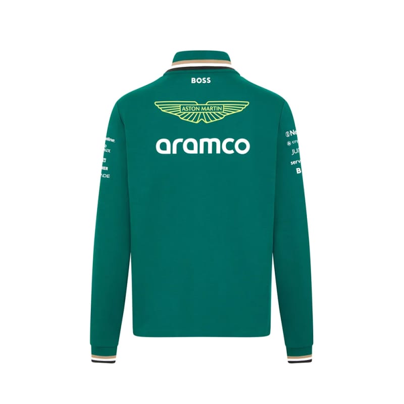Men's Aston Martin Team 1/4 Zip Sweatshirt 2024