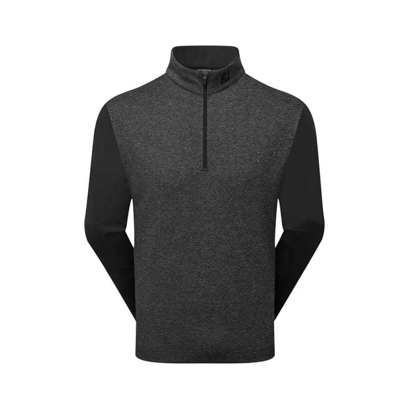 Men's Tonal Heather Chill-Out Zip Pullover