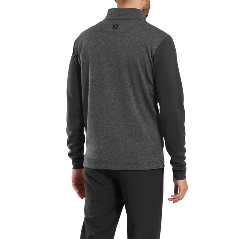 Men's Tonal Heather Chill-Out Zip Pullover