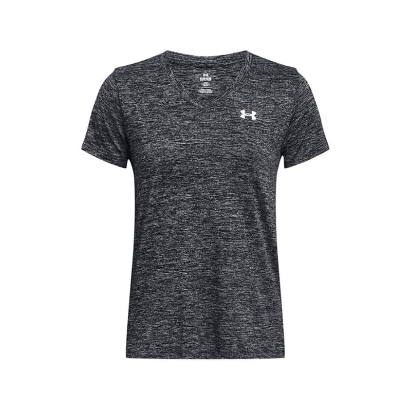 Ladies Tech Twist V-Neck Short Sleeve