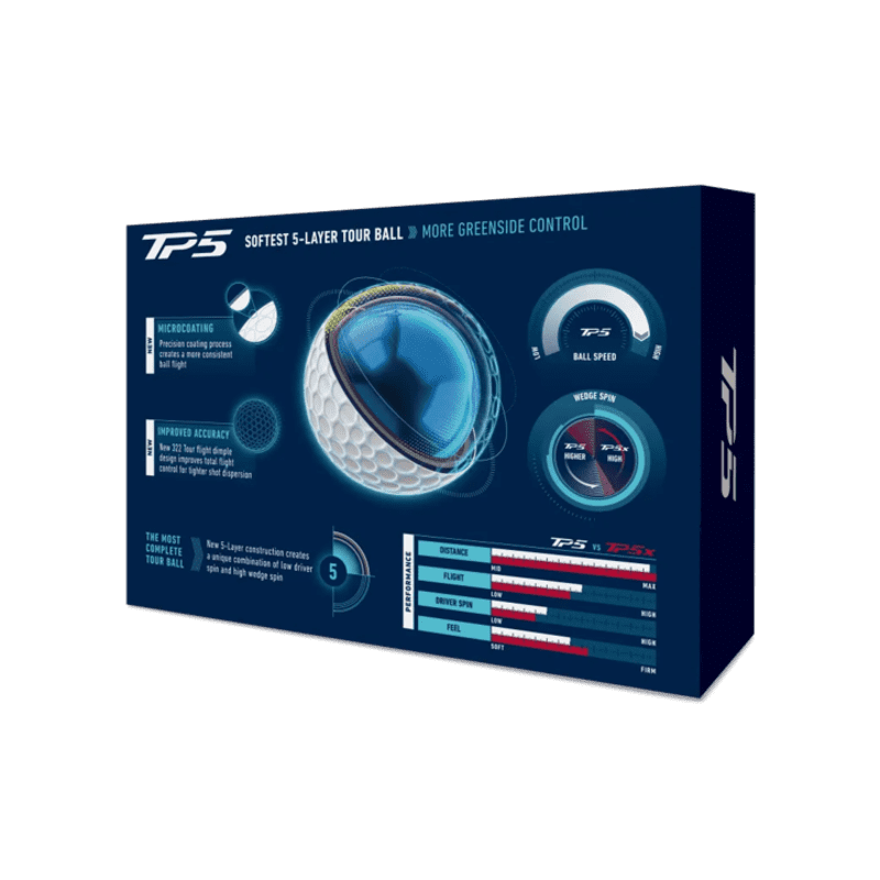 Taylormade TP5 Men's Golf Balls (2026)