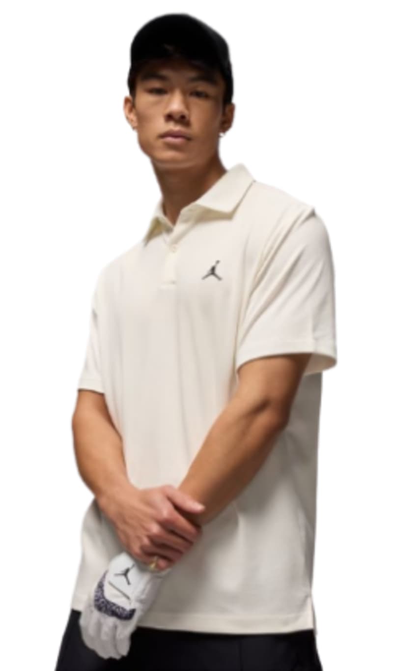 Nike Jordan Dri-Fit Men's Polo (Sail/Black)