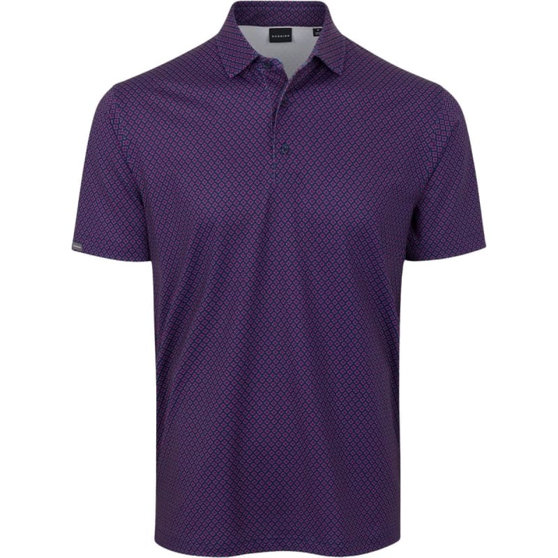 Dunning Erwick Ventilated Performance Men's Polo (Night Sky)