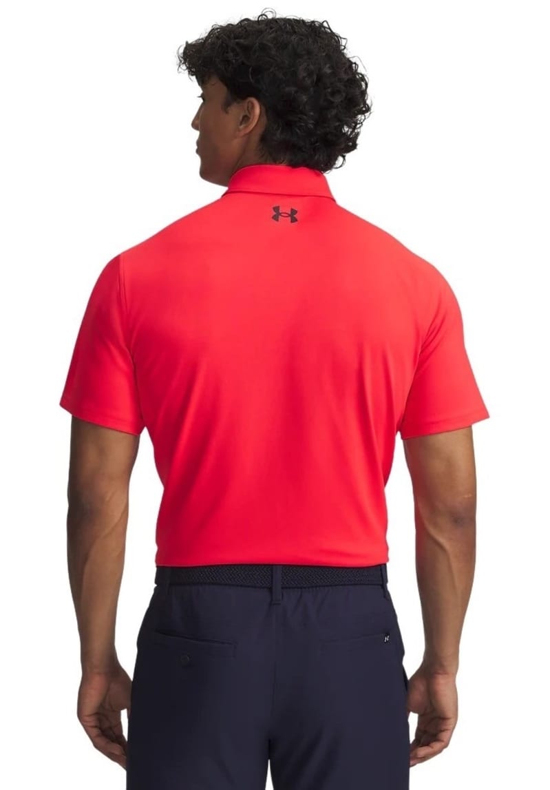 Under Armour Pique Men's Polo (Red/Black)