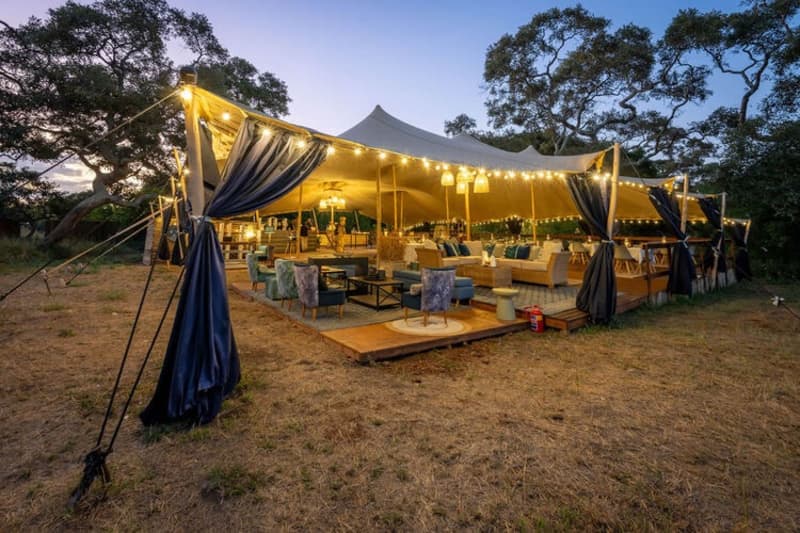 Kruger Untamed - Satara Plains Camp: Luxury Tent Stay for 2 People + All Meals + Local Beverages + 1 Daily Game Drive!