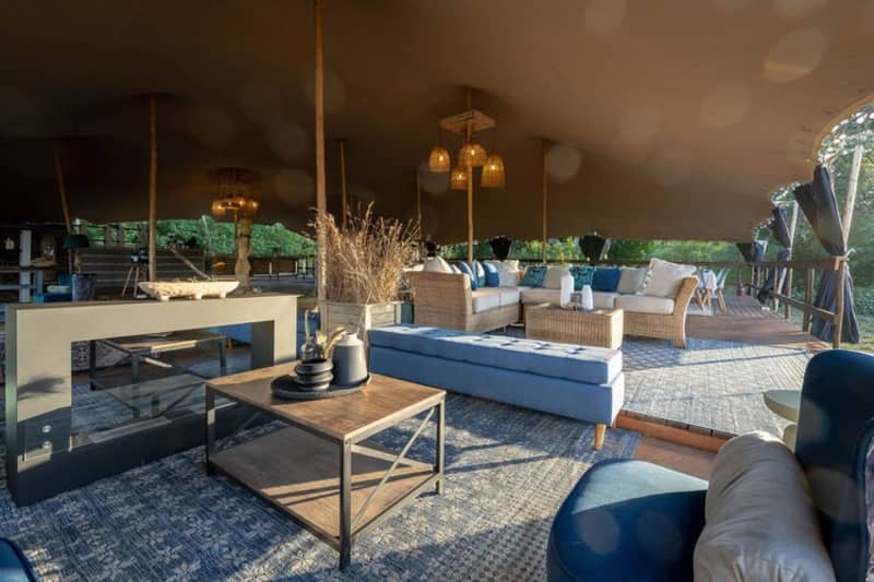 Kruger Untamed - Satara Plains Camp: Luxury Tent Stay for 2 People + All Meals + Local Beverages + 1 Daily Game Drive!