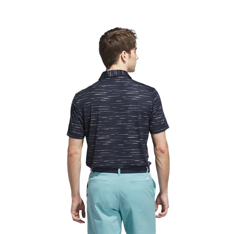 Men's Ultimate365 Mesh Glimmer Print Polo