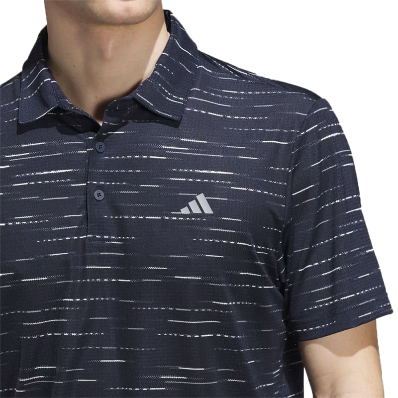 Men's Ultimate365 Mesh Glimmer Print Polo