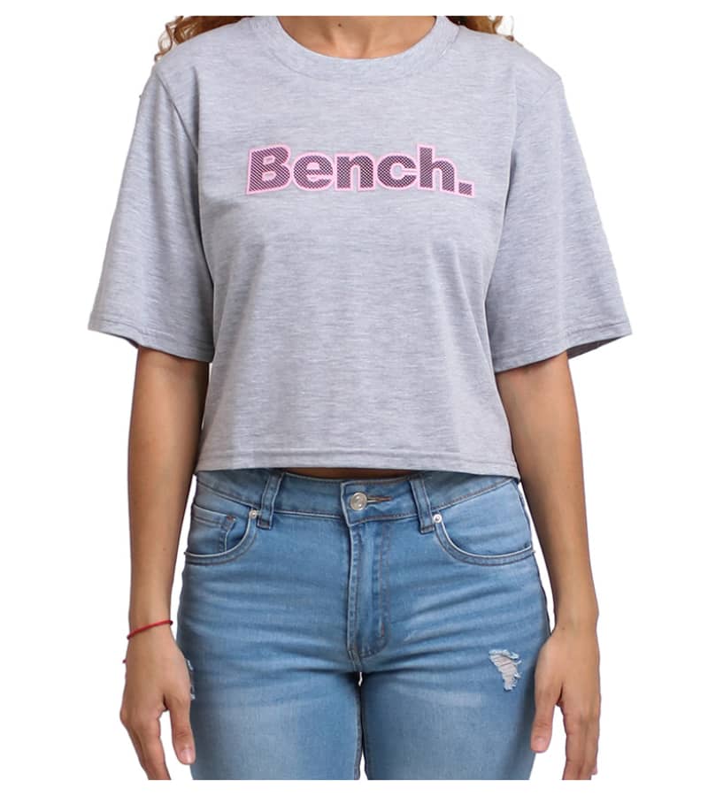Bench Ladies Kay Short Sleeve Cropped Tee