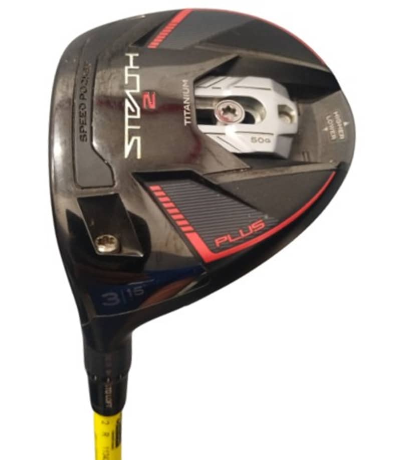 Pre-owned TaylorMade Stealth 2 Mens #3 Fairway Wood - Left Hand