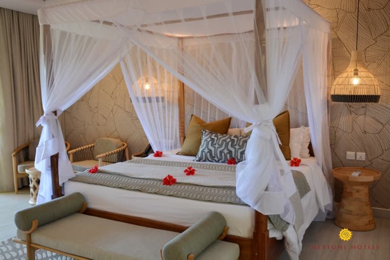 SALE! Neptune Pwani Zanzibar: 5 Nights + Flights + Breakfast + Land & Water sports from only R23 865 Per Person Sharing