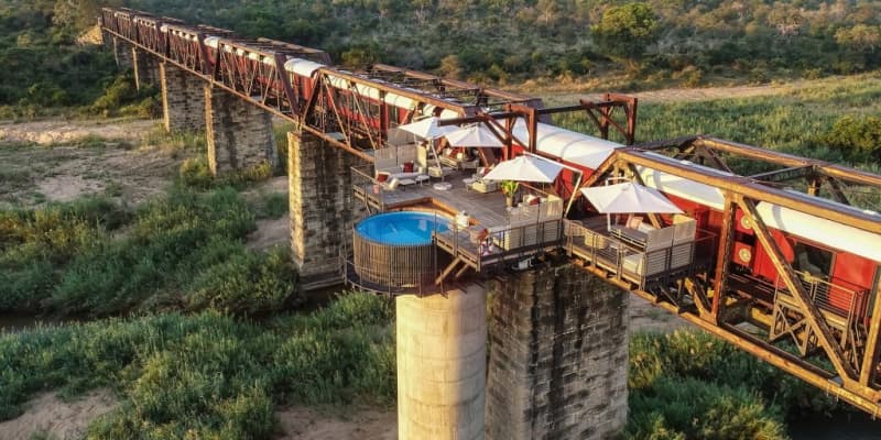 A BUCKET LIST TRAVEL EXPERIENCE! Kruger Shalati Train on the Bridge - 1 Night LUXURY Stay in a Carriage for 2 + All Meals + Local Drinks & 2 Game Drives!