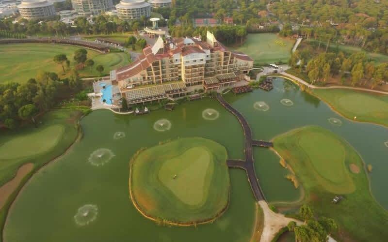 Turkey Golf Tour: 7 Night ALL-INCLUSIVE Stay at Sueno Golf Hotel + 4 Rounds of golf (Pines / Dunes) & Transfers!