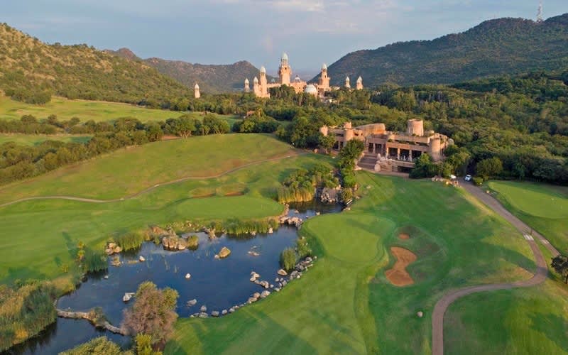 Sun City Cascades: 2 Night Stay for TWO + 2-Ball at Lost City GC + 2-Ball at Gary Player CC + Breakfast + Access to Valley of the Waves
