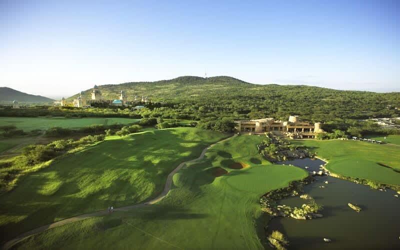 Sun City Cascades: 2 Night Stay for TWO + 2-Ball at Lost City GC + 2-Ball at Gary Player CC + Breakfast + Access to Valley of the Waves