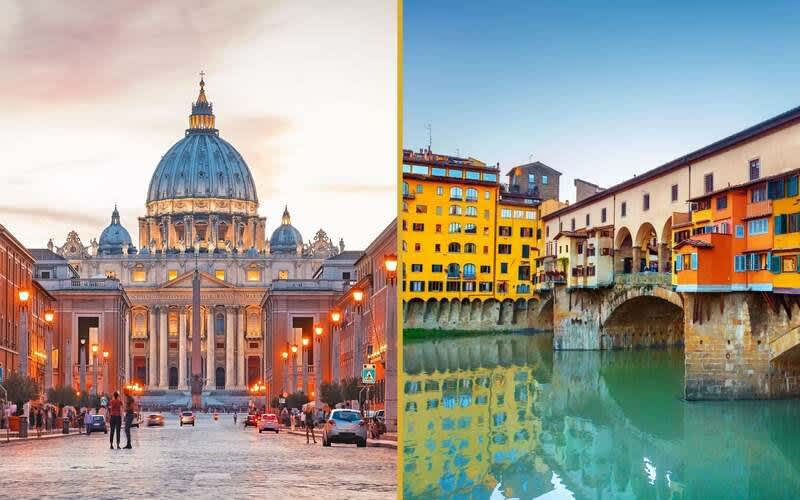 Florence & Rome 9 Day Golf Tour: Golf at Marco Simone, Le Pavoniere, Castelgandolfo & Firenze Ugolino + Cultural & Culinary Experiences from Only R71 279 pp sharing