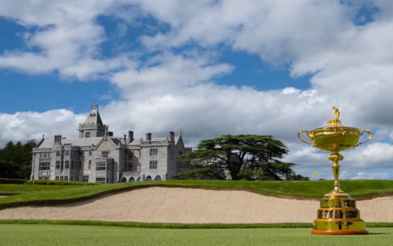 Ryder Cup — Adare Manor (Galway, Ireland): 7 nights | Golf on 3 courses + Breakfast | - 4 Person tour (sharing)