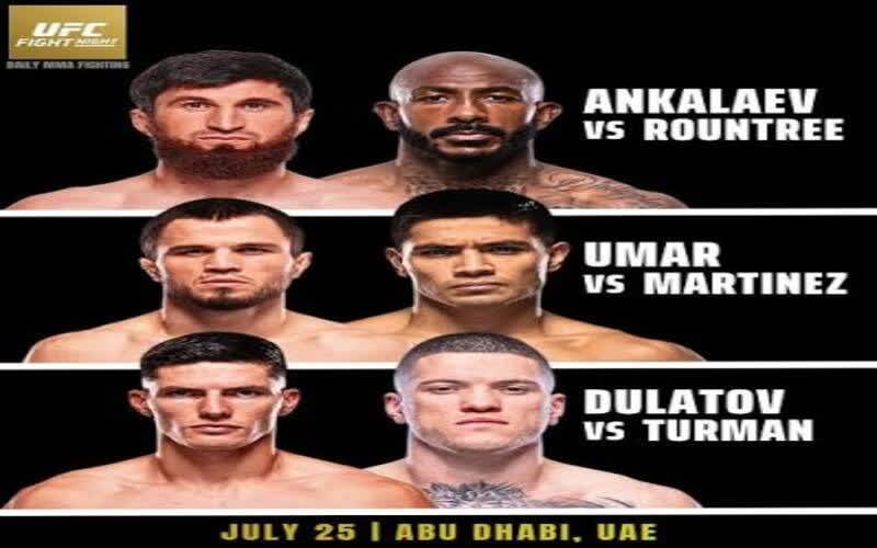 UFC Fight Night Abu Dhabi - Ankalaev vs Rountree Jr. 3-Night Stay for 2 at Andaz Capital Gate Abu Dhabi plus Ticket for the UFC event on 25 July 2026 (Seating Category 08) + all transfers