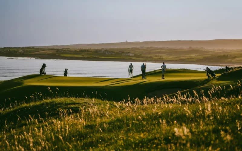 Ireland Father–Son Golf Tournament: 5 Night Stay at the award winning Trump International Golf Links & Hotel, Doonbeg, Ireland + Golf on Lahinch and Trump International Golf links + Breakfasts & more!