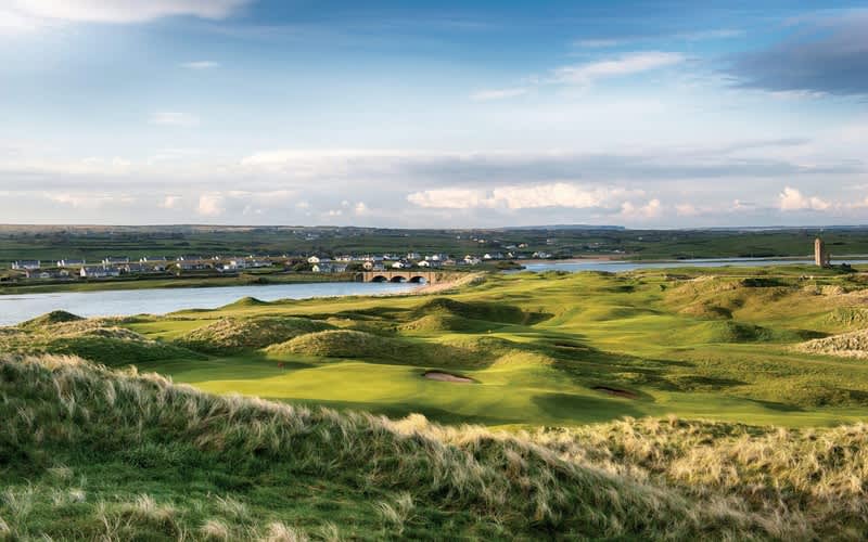 Ireland Father–Son Golf Tournament: 5 Night Stay at the award winning Trump International Golf Links & Hotel, Doonbeg, Ireland + Golf on Lahinch and Trump International Golf links + Breakfasts & more!