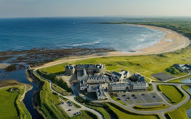 Ireland Father–Son Golf Tournament: 5 Night Stay at the award winning Trump International Golf Links & Hotel, Doonbeg, Ireland + Golf on Lahinch and Trump International Golf links + Breakfasts & more!