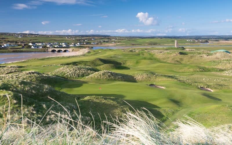Ireland Father–Son Golf Tournament: 5 Night Stay at the award winning Trump International Golf Links & Hotel, Doonbeg, Ireland + Golf on Lahinch and Trump International Golf links + Breakfasts & more!