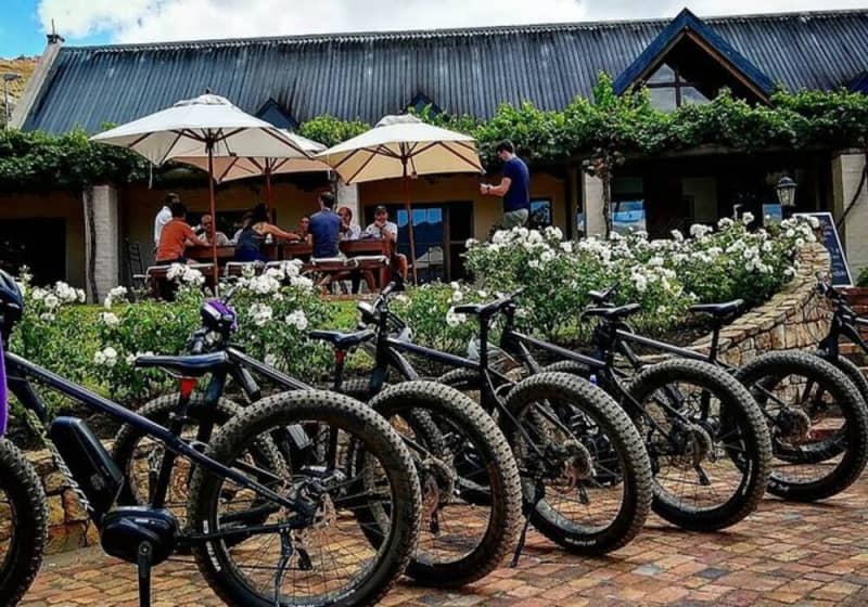 A Must Try Experience at Franschhoek: E-Bike & Wine Tour from only R3 844 per Person Sharing