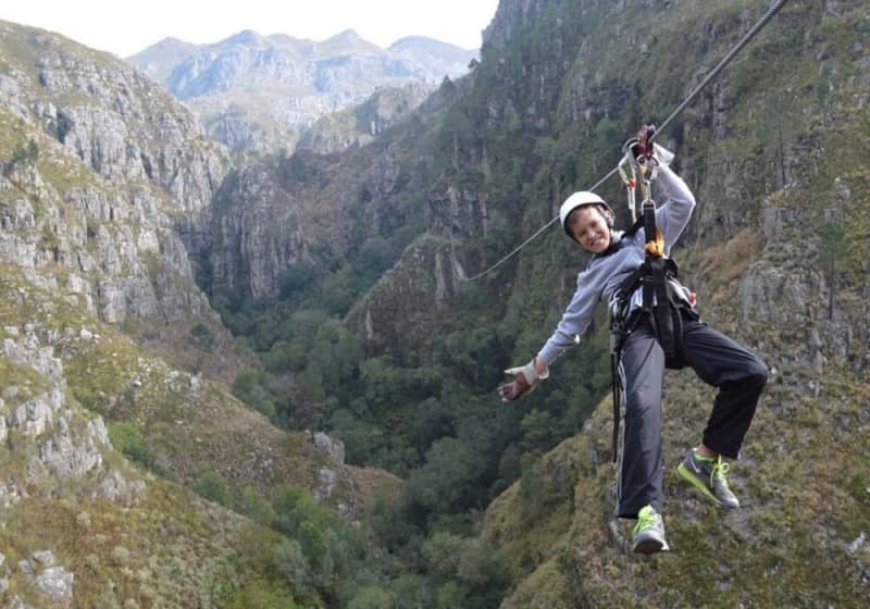 Experience Cape Canopy Tour in Elgin Valley: Wine Tasting + Lunch from only R3 644 per Person Sharing!