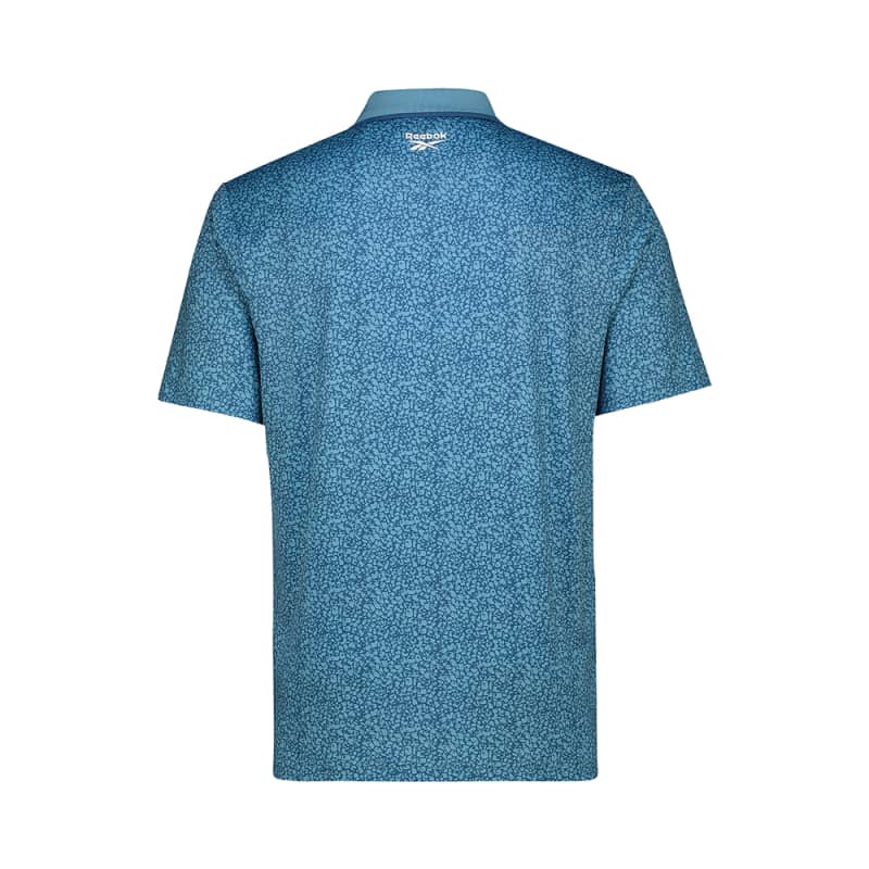 Reebok Men's Crackle Print Polo Shirt