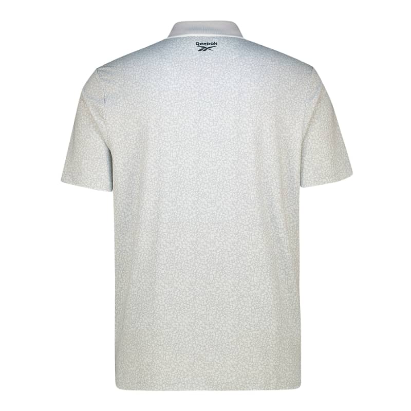 Reebok Men's Crackle Print Polo Shirt