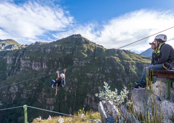 THE BEST ½ day Adventure in Africa! Cape Canopy Tour ZIPLINE PACKAGE Includes CapeNature park fees!