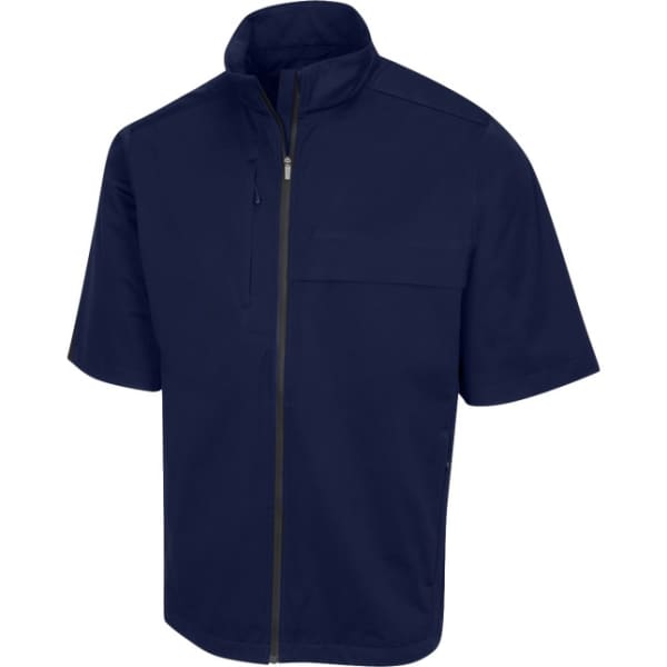 Greg Norman Weatherknit Men’s Navy Short Sleeve Jacket