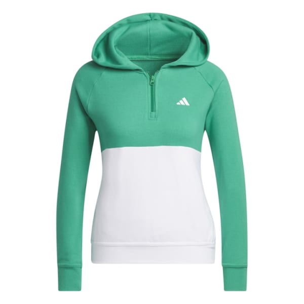  adidas junior Colourblock Green Hoodie