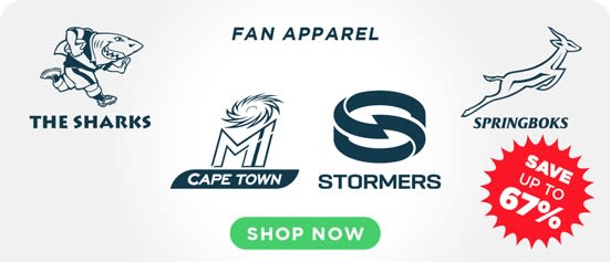Rugby &amp; Cricket Fan Apparel